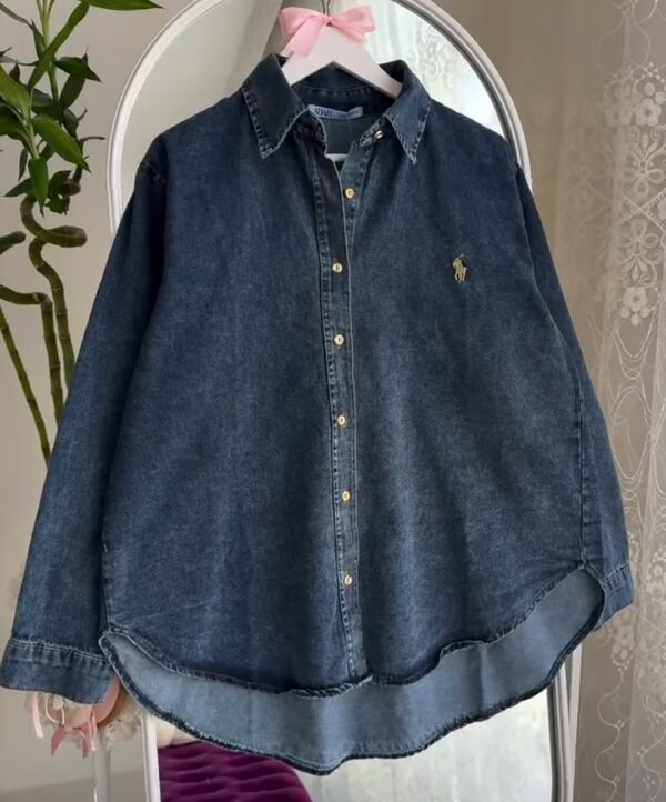 Polo jean chemise