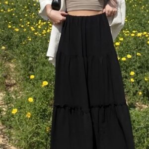 MAXI SKIRT NOIRE