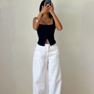 Exctra baggy blanc