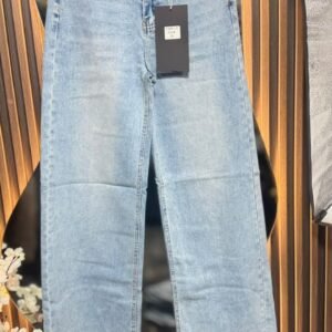 Denim wide leg clair